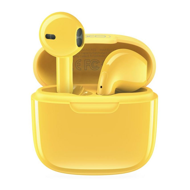 Наушники XO X23 Yellow - Фото 1 Наушники XO X23 Yellow - изображение 1
