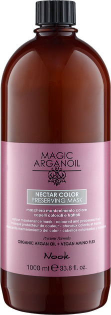 Маска для сохранения цвета NOOK MAGIC ARGANOIL Nectar Color, 1000 мл - Фото 1 Маска для сохранения цвета NOOK MAGIC ARGANOIL Nectar Color, 1000 мл - изображение 1