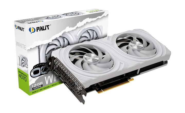 Видеокарта Palit GeForce RTX 4070 12GB GDDR6 White OC (NE64070S19K9-1048L) - изображение 2