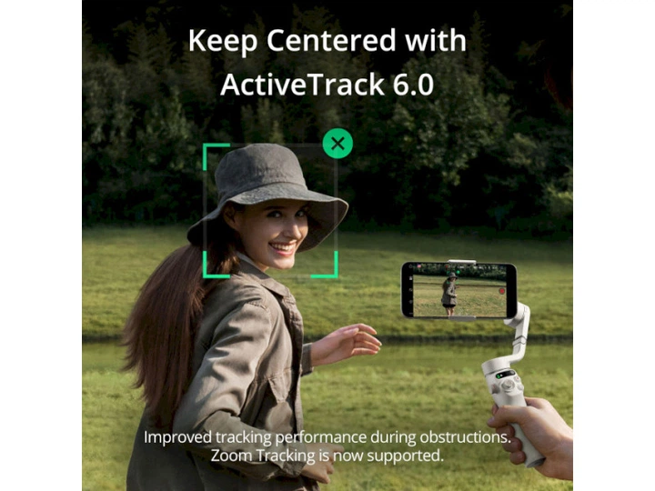 Монопод-стабілізатор DJI Osmo Mobile 6 Platinum Gray (CP.OS.00000284.01) - Фото 12 Монопод-стабілізатор DJI Osmo Mobile 6 Platinum Gray (CP.OS.00000284.01) - изображение 12
