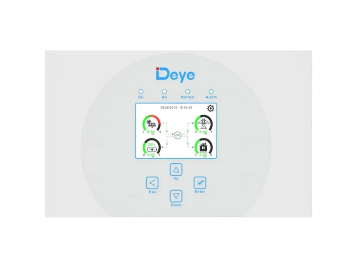 Гібридний сонячний інвертор (hybrid) Deye SUN-5K-SG03LP1-EU WiFi - изображение 4