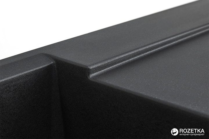 Кухонна мийка граніт ELLECI EASY 300 NERO 40 - зображення 3