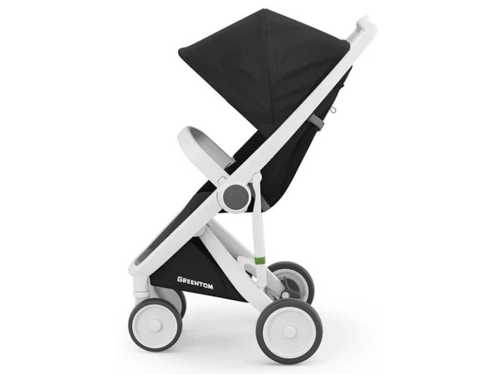 Прогулянкова коляска Greentom Classic Black-White (8718858972340) - изображение 2