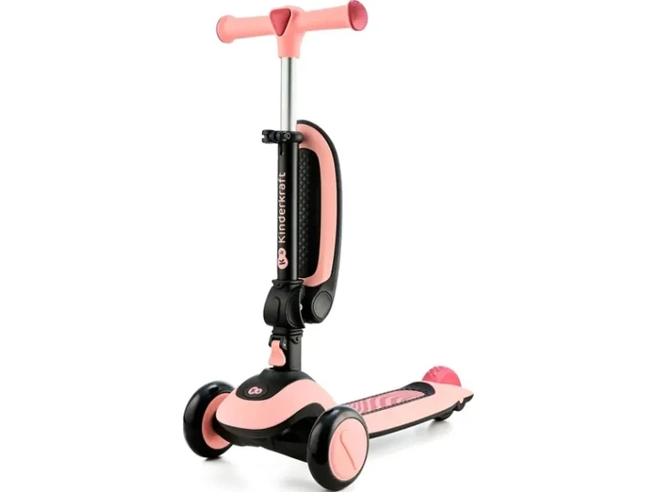 Біговел-самокат KinderKraft Halley Rose Pink (KRHALL00PNK0000) - изображение 2