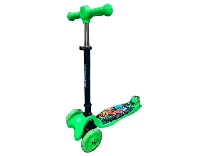 Самокат X-Treme KS-210L Зелений з чорним (BP133939) - Фото 1 Самокат X-Treme KS-210L Зелений з чорним (BP133939) - зображення 1