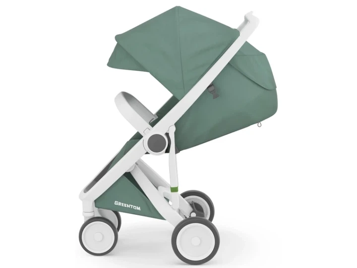 Прогулянкова коляска Greentom Classic Sage-White (8719323770836) - изображение 3