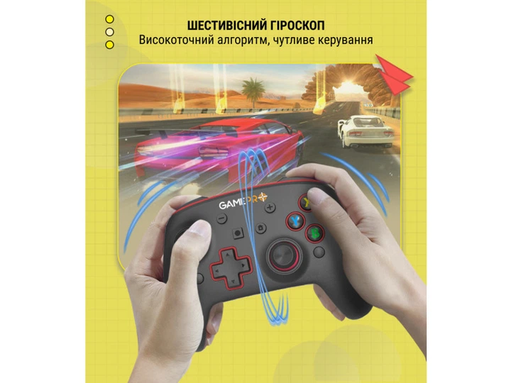 Геймпад GamePro MG1200 Black-Blue - зображення 7