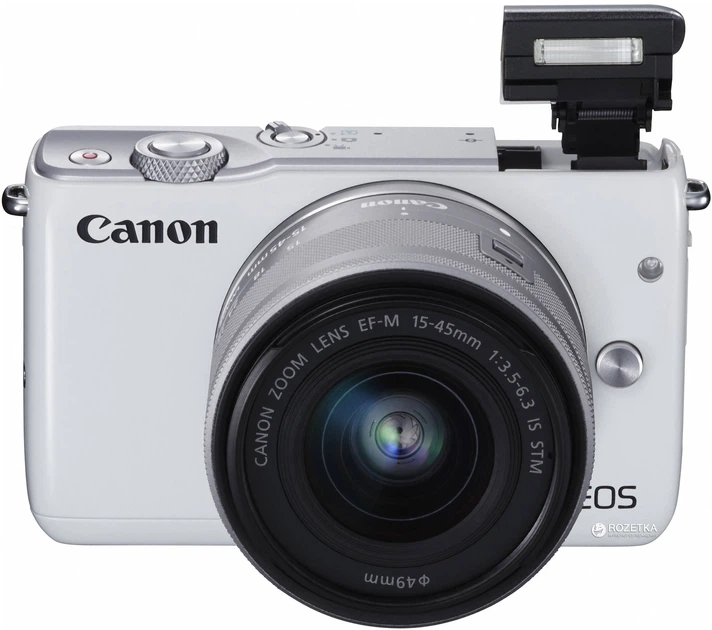 Фотоаппарат Canon EOS M10 15-45mm IS STM Kit White (0922C040