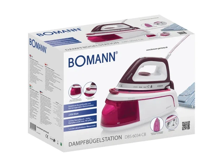Парогенератор Bomann DBS 6034 CB - изображение 5