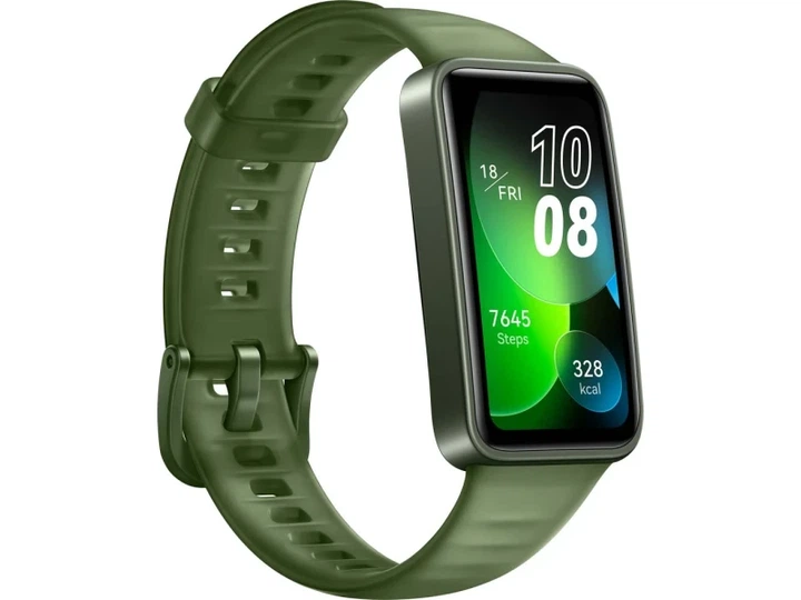 Фітнес-браслет Huawei Band 8 Emerald Green (55020ANP) - Фото 4 Фітнес-браслет Huawei Band 8 Emerald Green (55020ANP) - зображення 4