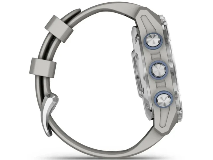 Спортивні годинники Garmin Descent Mk3 43 mm Stainless Steel with Fog Gray Silicone Band (010-02753-04/03) - Фото 5 Спортивні годинники Garmin Descent Mk3 43 mm Stainless Steel with Fog Gray Silicone Band (010-02753-04/03) - зображення 5