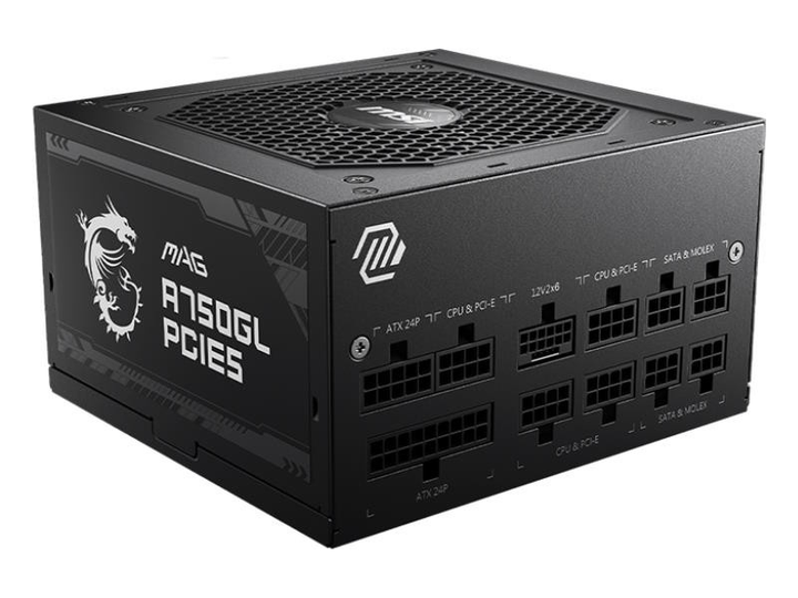 Блок живлення MSI MAG A750GL PCIE5 - изображение 1