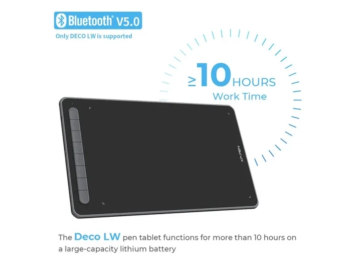 Графічний планшет XP-Pen Deco MW Black - зображення 6