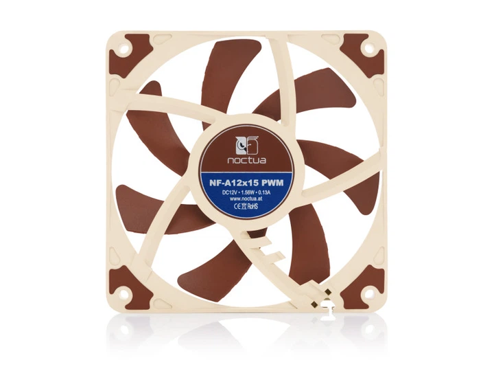 Вентилятор для корпусу Noctua NF-A12x15 PWM - изображение 3