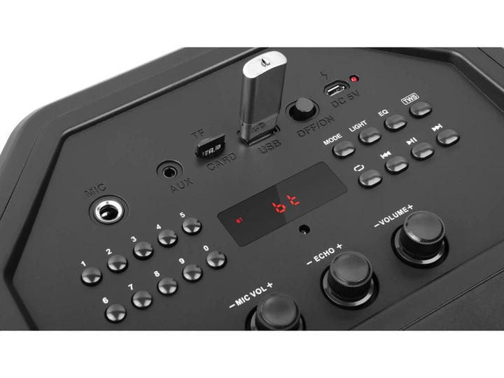 Портативна акустика REAL-EL X-771 Black (EL121600018) - изображение 2