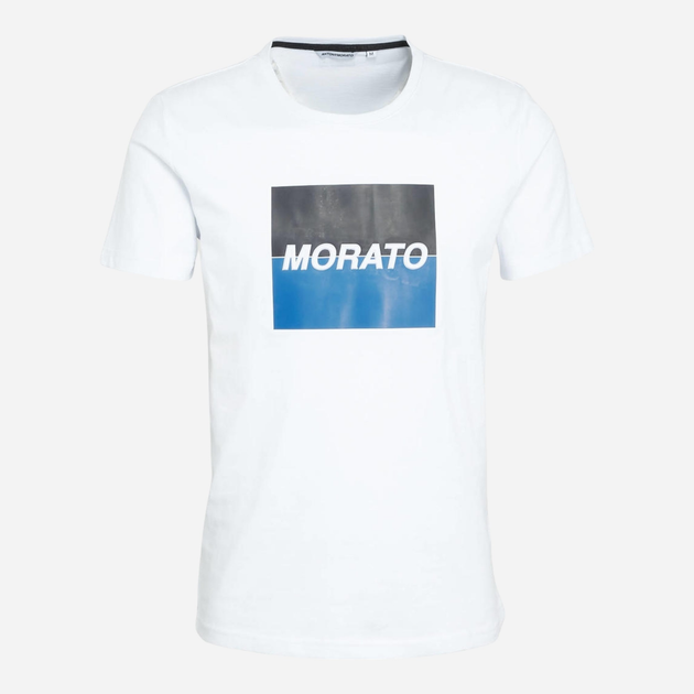 T-shirt męski Antony Morato MMKS01992FA100144-1000 2XL Biały (8052136096848) - obraz 3