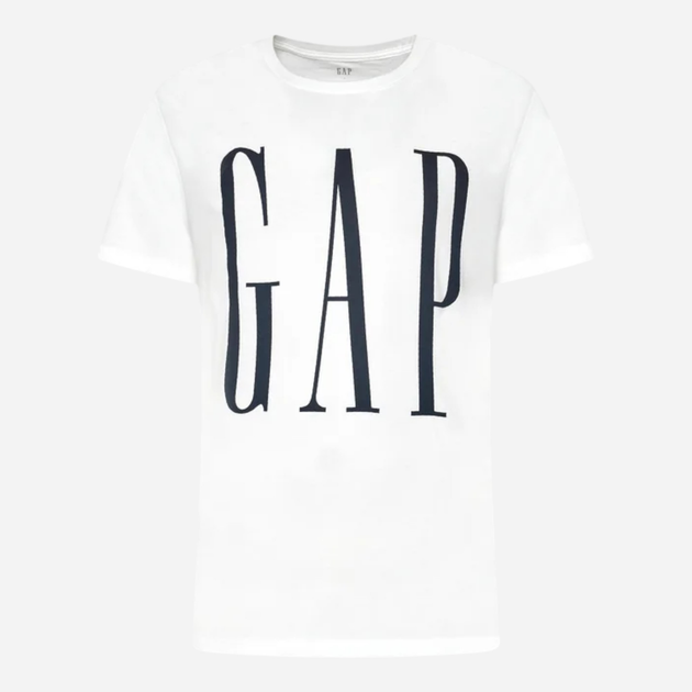 Футболка бавовняна чоловіча GAP 499950-03 S Біла (1200042821420) - зображення 3