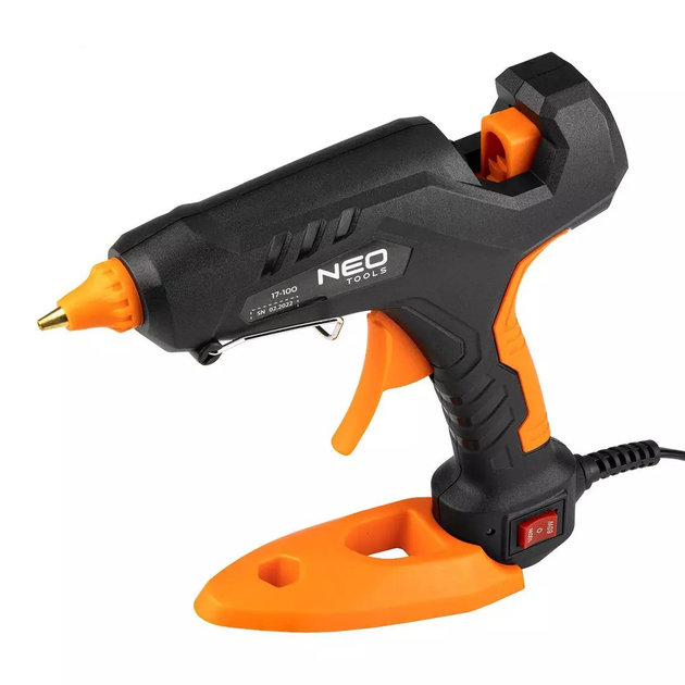 Zestaw pistoletu klejowego z akcesoriami NEO Tools 11 mm 60/100 W 17-100 (5907558465648) - obraz 2