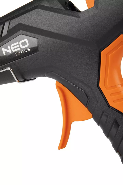 Набір клейового пістолета з аксесуарами NEO Tools 11 мм 60/100 Вт 17-100 (5907558465648) - зображення 6
