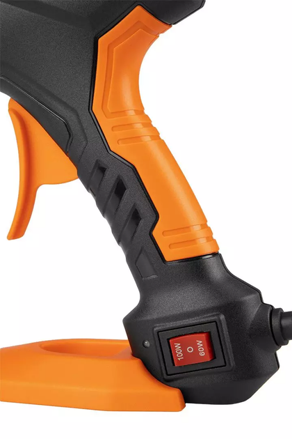 Набір клейового пістолета з аксесуарами NEO Tools 11 мм 60/100 Вт 17-100 (5907558465648) - зображення 7