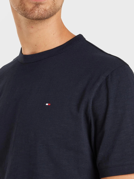 Футболка чоловіча Tommy Hilfiger MW0MW33573-DW5 L Синя (8720645688389) - зображення 3