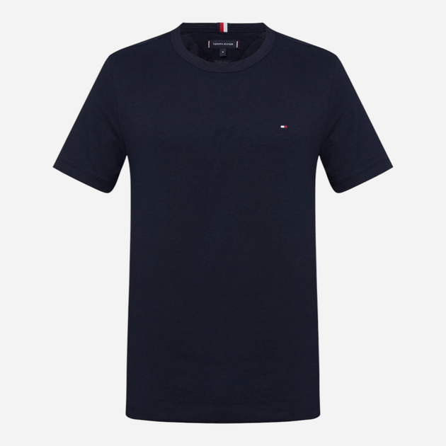 Футболка чоловіча Tommy Hilfiger MW0MW33573-DW5 L Синя (8720645688389) - зображення 4