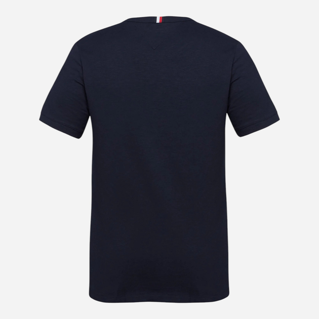 Футболка чоловіча Tommy Hilfiger MW0MW33573-DW5 M Синя (8720645688181) - зображення 5