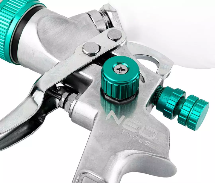 Pistolet lakierniczy NEO Tools 0.6 l 1.4 mm HVLP 14-700 (5907558452075) - obraz 7