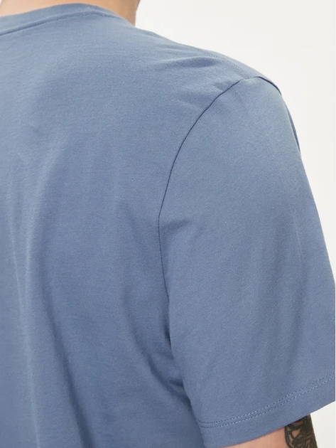 Футболка бавовняна довга чоловіча GAP 856659-02 2XL Cиня (1200132718906) - зображення 5