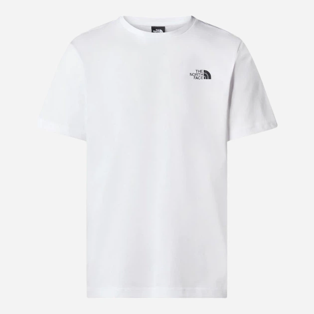 T-shirt bawełniany męski The North Face S/S Redbox NF0A87NPFN4 L Biały (196575424690) - obraz 5