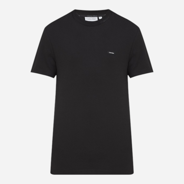 Футболка бавовняна чоловіча Calvin Klein K10K112528-BEH XL Чорна (8720109228915) - зображення 4