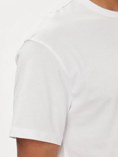 Koszulka męska bawełniana Tommy Jeans DM0DM18872-YBR 3XL Biała (8720645829072) - obraz 5