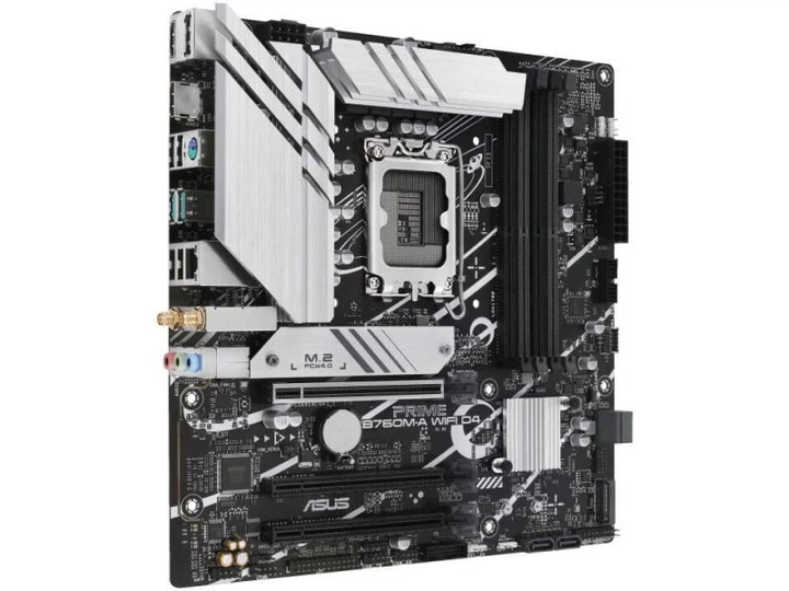 Материнська плата Asus PRIME B760M-A WIFI D4 - Фото 3 Материнська плата Asus PRIME B760M-A WIFI D4 - зображення 3