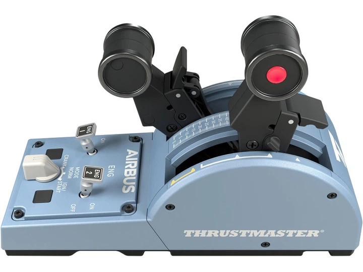 Важіль управління двигуном ThrustMaster TCA Quadrant Airbus Edition (2960840) - Фото 2 Важіль управління двигуном ThrustMaster TCA Quadrant Airbus Edition (2960840) - зображення 2