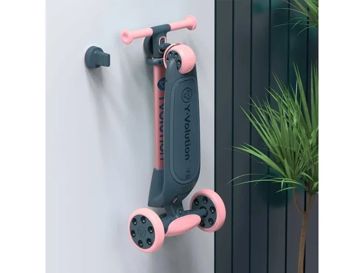 Самокат Yvolution YGlider NUA Рожевий (Y101264) - изображение 4