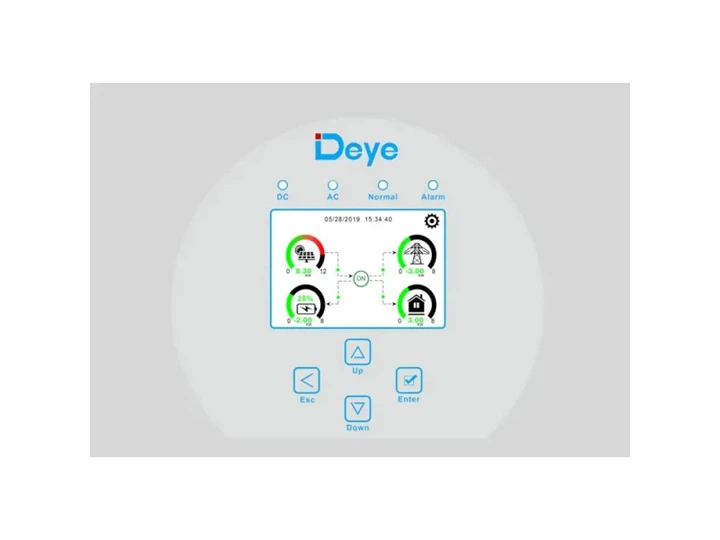 Гібридний сонячний інвертор (hybrid) Deye SUN-8K-SG01LP1-EU WiFi - Фото 4 Гібридний сонячний інвертор (hybrid) Deye SUN-8K-SG01LP1-EU WiFi - изображение 4