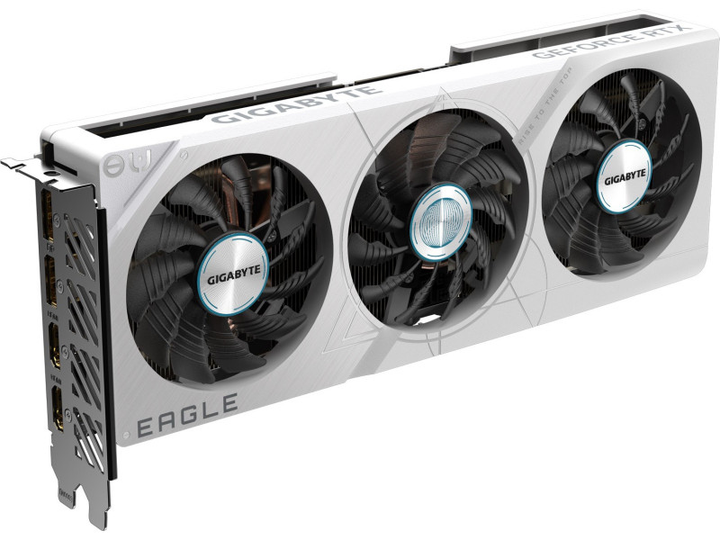 Відеокарта Gigabyte GeForce RTX 4060 Ti EAGLE OC ICE 8G (GV-N406TEAGLEOC ICE-8GD) - изображение 2
