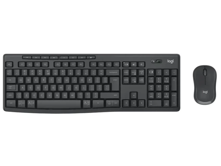 Комплект (клавіатура + миша) Logitech MK370 Graphite (920-012077) - Фото 1 Комплект (клавіатура + миша) Logitech MK370 Graphite (920-012077) - изображение 1