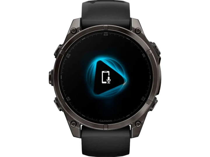 Спортивний годинник Garmin Fenix 8 47mm AMOLED Sapphire Carbon Gray DLC Titanium w. Black/Pebble Gray S. Band (010-02904-20/21) - изображение 9