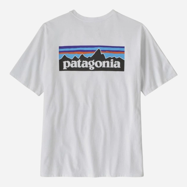 Koszulka męska Patagonia 38504-WHI XL Biała (192964189546) - obraz 4