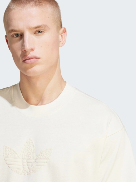 Футболка чоловіча adidas IV9693 XL Біла (4067886996175) - зображення 4