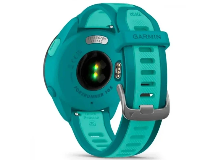 Смарт-годинник Garmin Forerunner 165 Music Turquoise/Aqua (010-02863-32/B2) - изображение 5