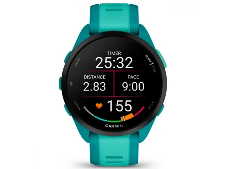 Смарт-годинник Garmin Forerunner 165 Music Turquoise/Aqua (010-02863-32/B2) - изображение 6