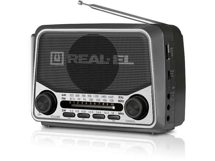 Радіоприймач REAL-EL X-525 Grey (EL121800004) - изображение 3