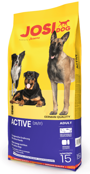Сухий корм JosiDog Active для активних собак 15 кг - Фото 1 Сухий корм JosiDog Active для активних собак 15 кг - зображення 1