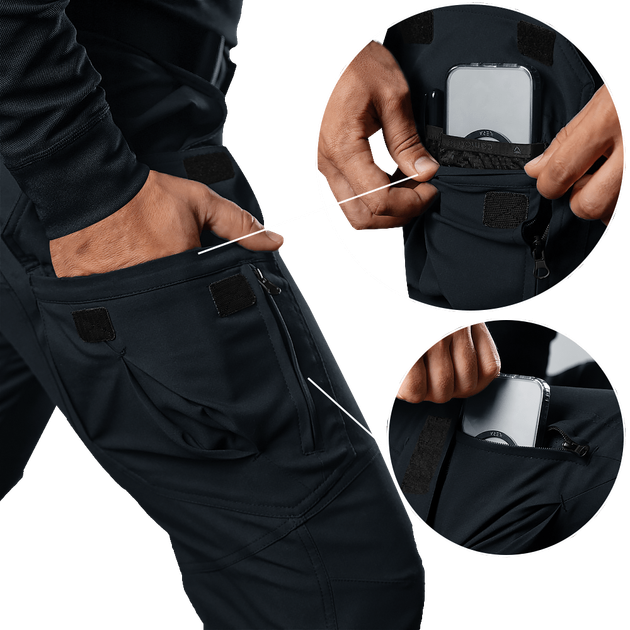 Штани Camotec Герць Police Синій 3XL (8295(XXXL)) - зображення 4