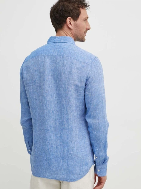 Koszula męska Michael Kors mkocs4400h4yt-497 M Niebieska (197005109972) - obraz 2