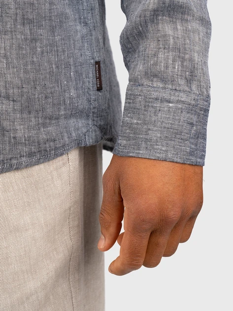 Сорочка чоловіча Michael Kors mkocs4400h4yt-401 L Сіра (197005109705) - зображення 5