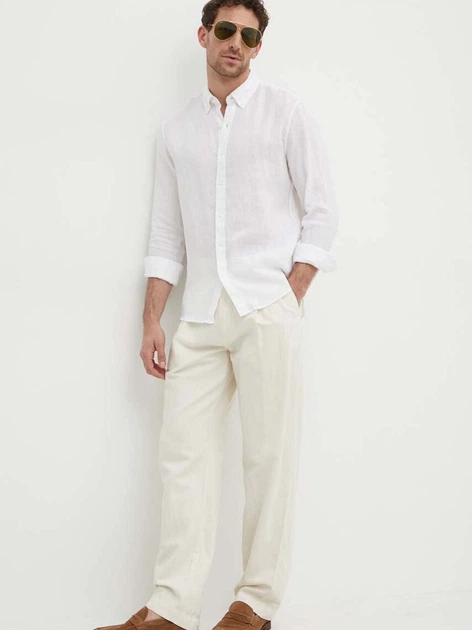 Сорочка чоловіча Michael Kors mkocs4400h4yt-100 L Біла (197005109569) - зображення 3