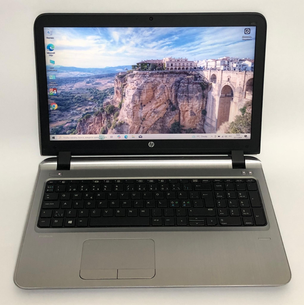 Ноутбук HP Probook 450 G3 - 15,6" (1366х768) / i3-6100U / 8gb / 128gb ...